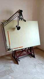 Tecnigrafo vintage tavolo da disegno