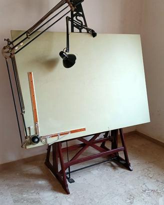 Tecnigrafo vintage tavolo da disegno