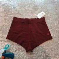 mini shorts in misto lana