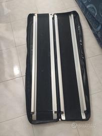 Coppia di rampe telescopiche