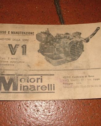 Libretto uso e manutenzione Minarelli
