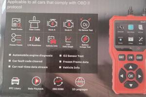 Diagnosi auto, per auto multimarca con presa OBD2.