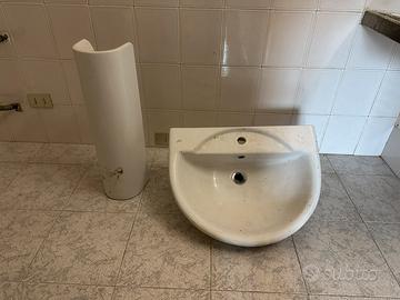 Lavabo con colonna NUOVO