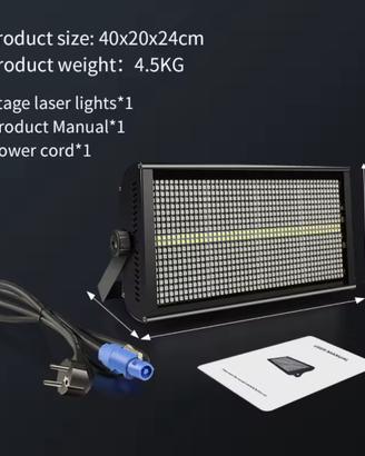 Strobo Led RGBW 1000w