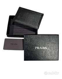Portacarte di credito Prada uomo Originale
