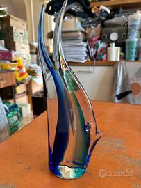 Scuktura pesce vetro murano serie expert zenacolor