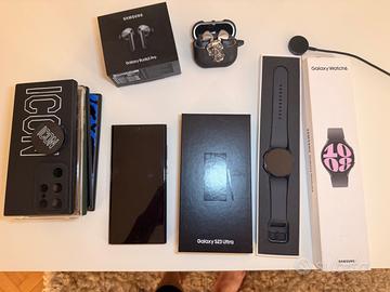 S23 ultra + galaxy watch 6 + galaxy buds 3 pro