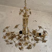 Lampadario in vetro di Murano