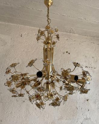 Lampadario in vetro di Murano