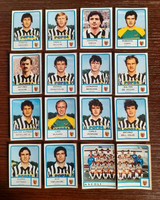 16 Figurine Ascoli Calciatori panini 1983 1984