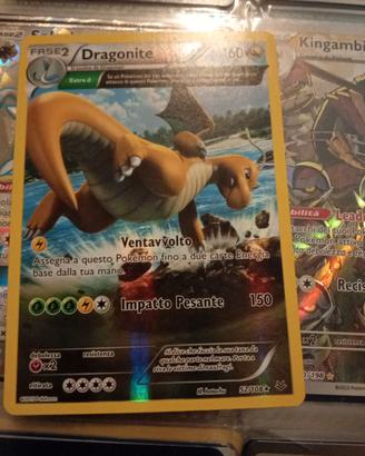 Carta Pokemon Dragonite 52/108 mint