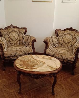 sala da pranzo e salotto 