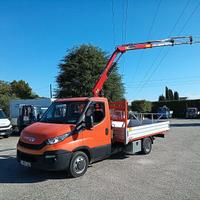 Iveco Daily 35-140 Euro 6 gru e cassone fisso