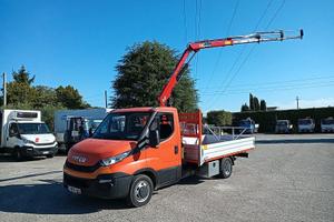 Iveco Daily 35-140 Euro 6 gru e cassone fisso