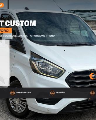 Ford Custom 2.0 130CV Automatico Euro 6 D 2023