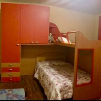 Letto a castello con armadio annesso