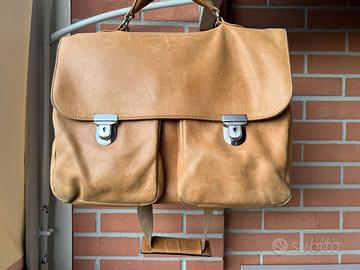 cartella borsa uomo vera pelle orig. Mercedes-Benz