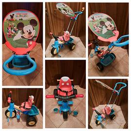 triciclo primipassi topolino