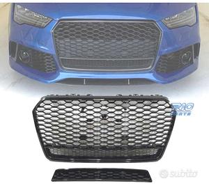 GRIGLIA PER AUDI A7 15-18 LOOK RS7 NERO