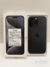 iPhone 15 Pro Max 256gb pari nuovo promo
