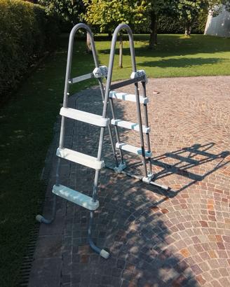 Scaletta per piscina fuori terra