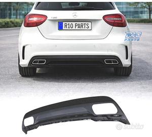 DIFFUSORE MERCEDES CLASSE A W176 LOOK AMG A45 DOPP