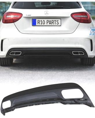 DIFFUSORE MERCEDES CLASSE A W176 LOOK AMG A45 DOPP