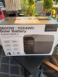 EcoFlow DELTA 3 Stazione Energia Portatile nuovo