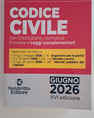codice di diritto civile - nel diritto- 2026