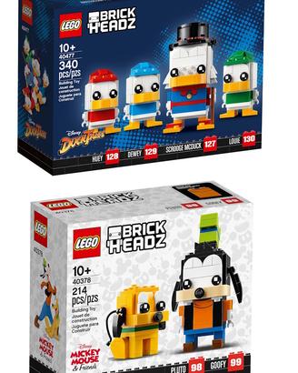 LEGO 40477 Paperone, Qui, Quo e Qua 40378 Pippo