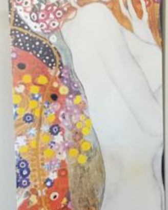 Quadro Ikea Klimt "Bisce d' acqua"