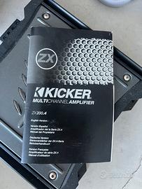 Amplificatore e subwoofer