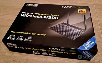 Router Modem Asus DSL-N12E  Wireless- N300