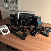 Blackmagic Pocket 4k lumix 12-35 f2.8 KIT BUNDLE