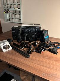 Blackmagic Pocket 4k lumix 12-35 f2.8 KIT BUNDLE