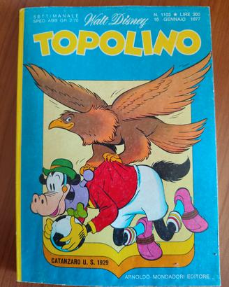 Fumetto Topolino 1977 Catanzaro U.S 1929
