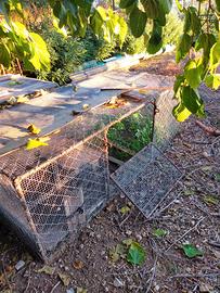 Gabbie per coniglio/galline