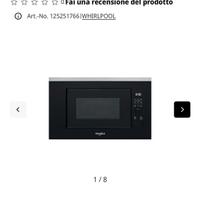 Microonde da incasso NUOVO