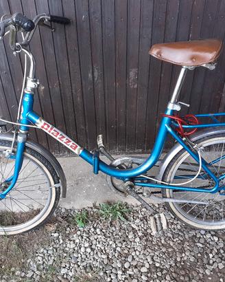 bicicletta pieghevole Piazza tipo Graziella 