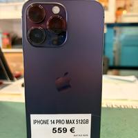 Iphone 14 pro max 512gb deep purple promo