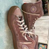 Scarpe Coverse alte Chuck Taylor lilla