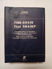 Autocarro FIAT 684 N NP Catalogo Ricambi 1976
