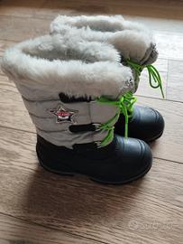 Scarponcini Olang unisex argento