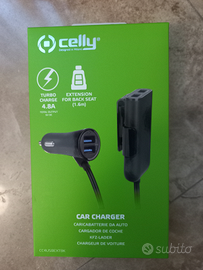 Caricabatterie da auto Celly