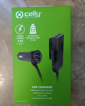 Caricabatterie da auto Celly