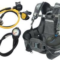 Attrezzatura sub Cressi completa muta