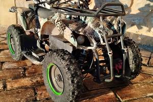 Mini Quad 1000Watt 3 velocità Retromarcia + Casco