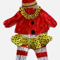 VESTITO PER CARNEVALE DA CLOWN