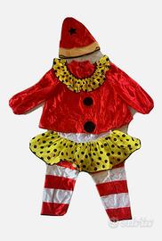 VESTITO PER CARNEVALE DA CLOWN