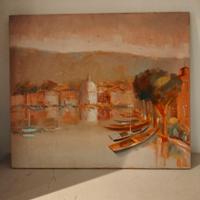 3 tele del pittore Mario Vergani